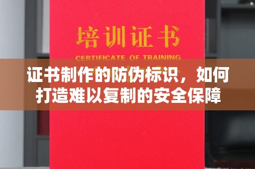 龙城证书制作的防伪标识，如何打造难以复制的安全保障